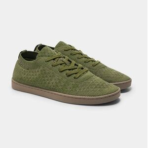 SUAVS The Zilker Sneakers in Olive Green Knit Women’s 8 Men’s 6